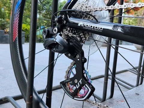 Desviador Traseiro Polia de Bicicleta LTWOO 105 com Cerâmica e Fibra de Carbono