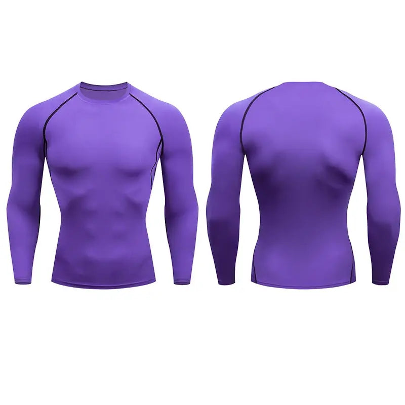 Cycling Base layer - Camiseta Masculina de base - T-shirt de Compressão para Ciclismo