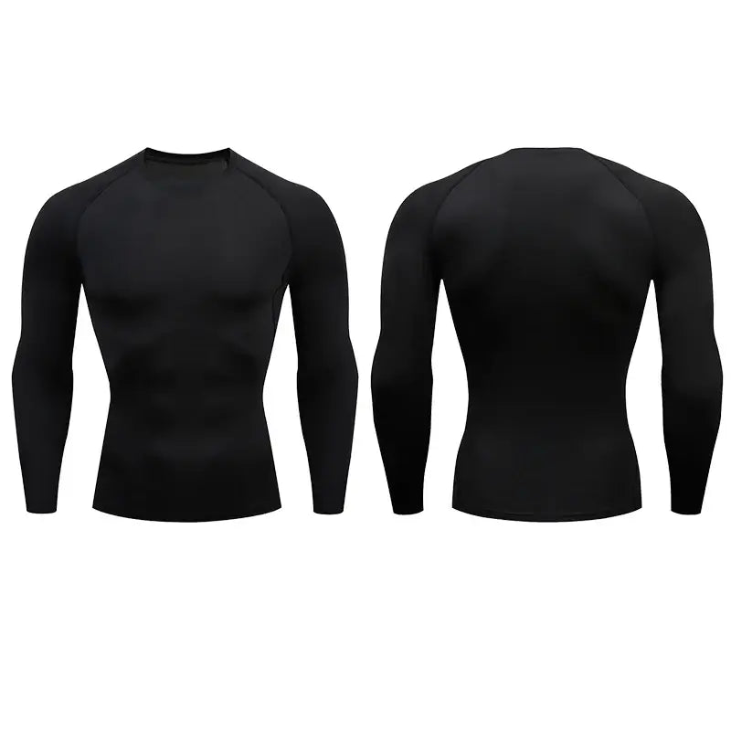 Cycling Base layer - Camiseta Masculina de base - T-shirt de Compressão para Ciclismo