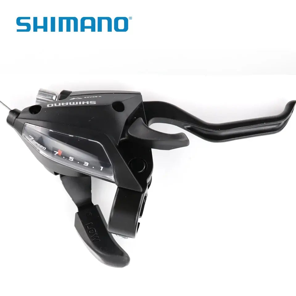 Alavanca do travão e do desviador Shimano ST-EF500 V-Brake 21 Velocidades para Bicicletas MTB