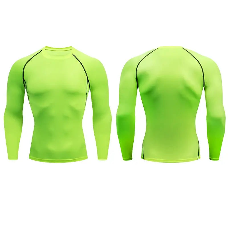 Cycling Base layer - Camiseta Masculina de base - T-shirt de Compressão para Ciclismo