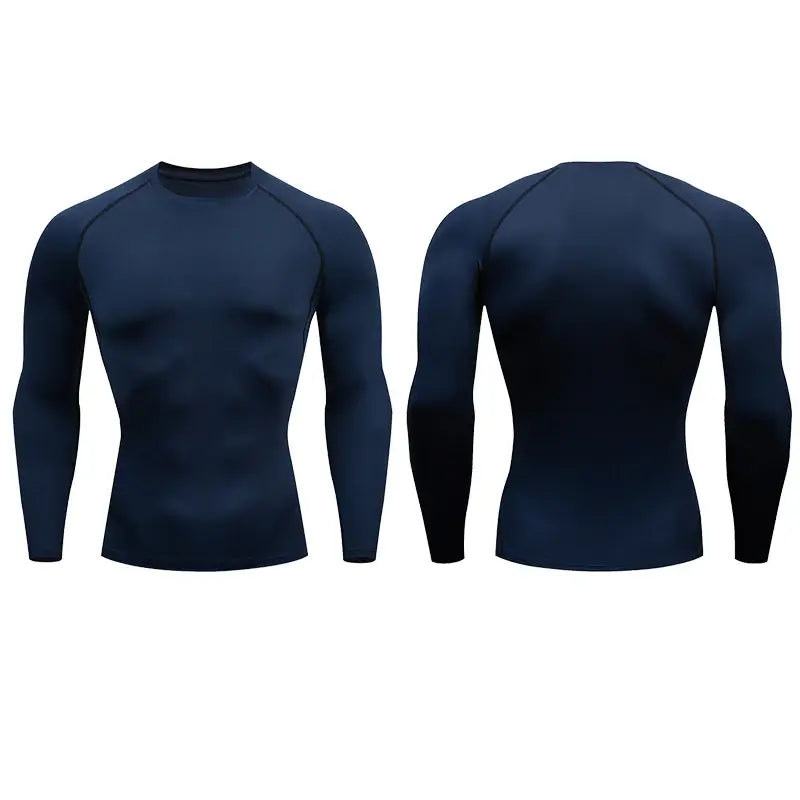 Cycling Base layer - Camiseta Masculina de base - T-shirt de Compressão para Ciclismo