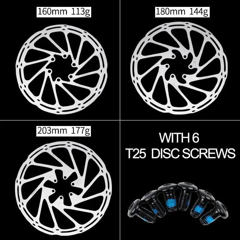 Par de Discos de Travão SRAM Avid Centerline 2x203mm com Caixa e Parafusos T25