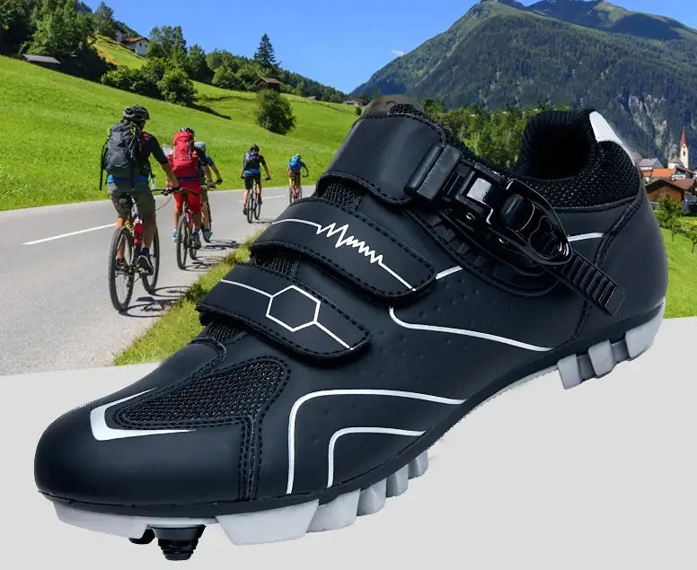 Sapatilhas de Ciclismo MTB para Homem e Mulher Sapatos BTT Premium