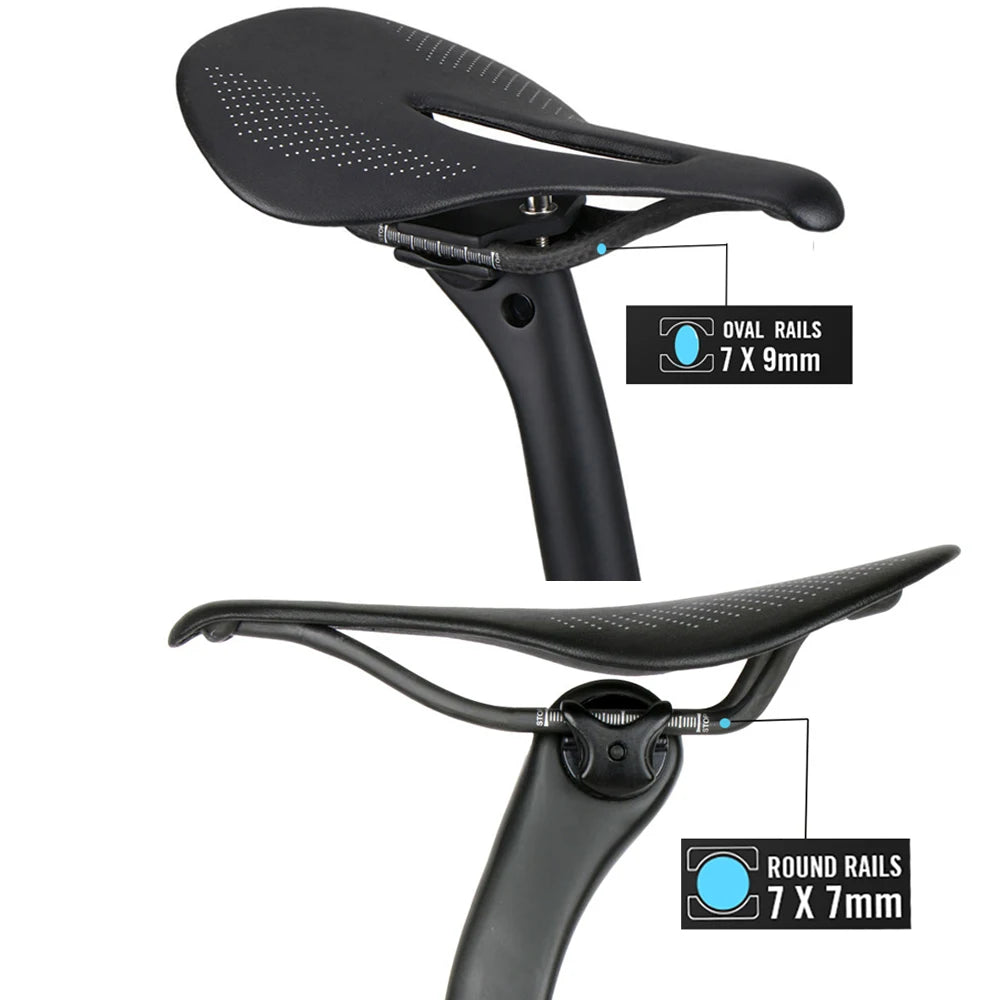 Selim Banco de Bike Profissional Ultra-Leve 96g Fibra de Carbono