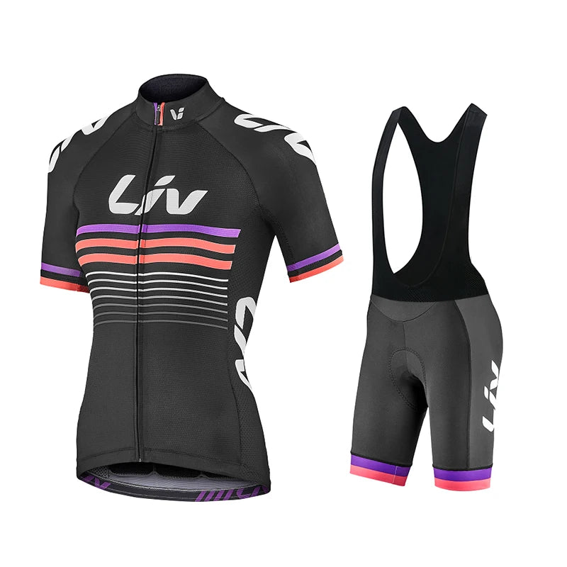 Conjunto Feminino de Ciclismo Profissional – Alta Performance e Conforto