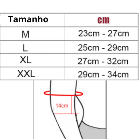 Manguitos CompressãoMax Liberdade de Movimento