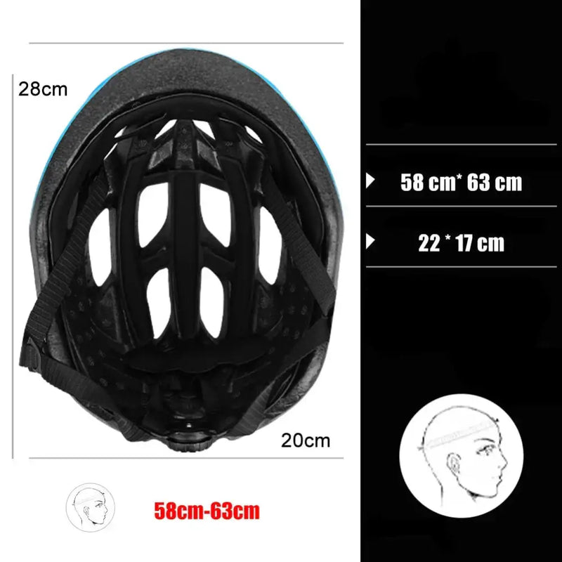 Capacete Ultralight para Ciclismo e Scooter Elétrico - Capacetes Toucas e Bonés