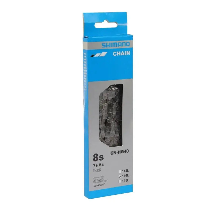 Corrente Shimano CN HG40 6/7/8 Speed Chain 116L for ROAD Bike - HG40