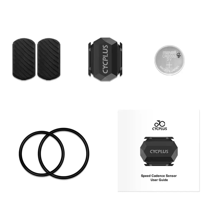 CYCPLUS Sensor Duplo de Cadência e Velocidade com ANT + e Bluetooth 5.0 - CYCPLUS - 2 em 1 - sensor de velocidade