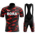 Equipamento de Ciclismo BORA - Conforto e Alta Performance - Preto/Vermelho / S