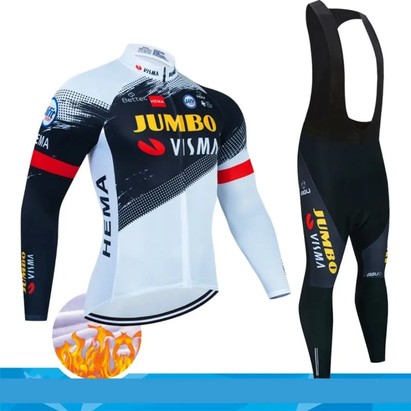 Conjunto de Ciclismo de Inverno EliteTech - Dinobike