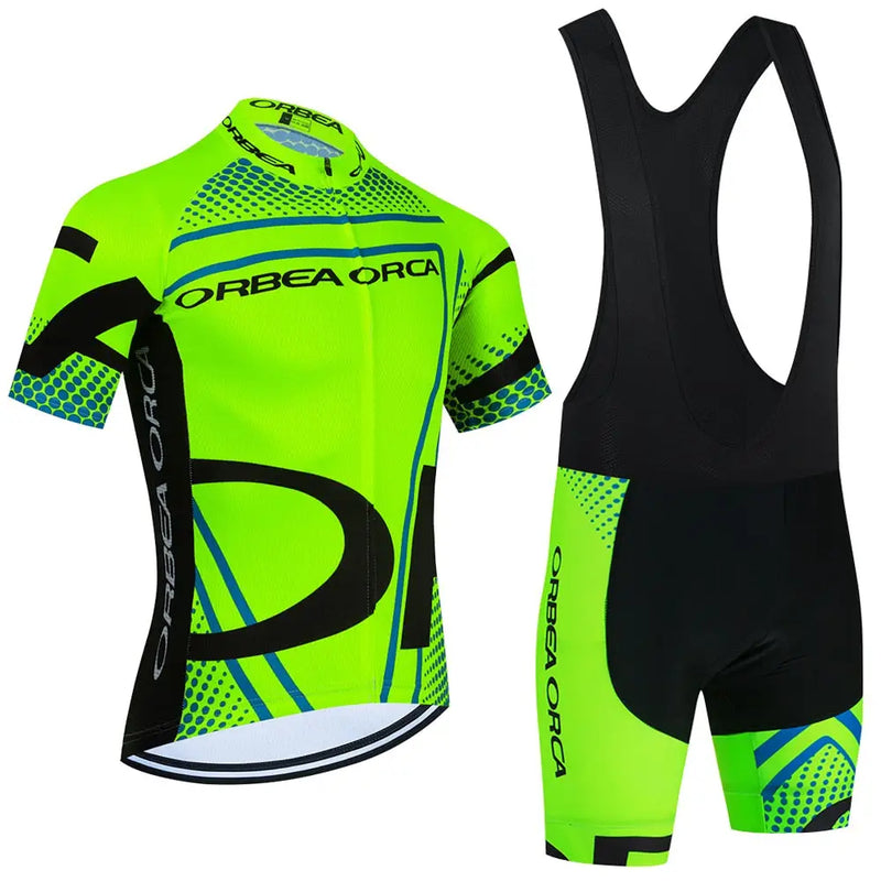 Conjunto de ciclismo ORBEA ORCA 2023 calção GEl 20D - Dinobike