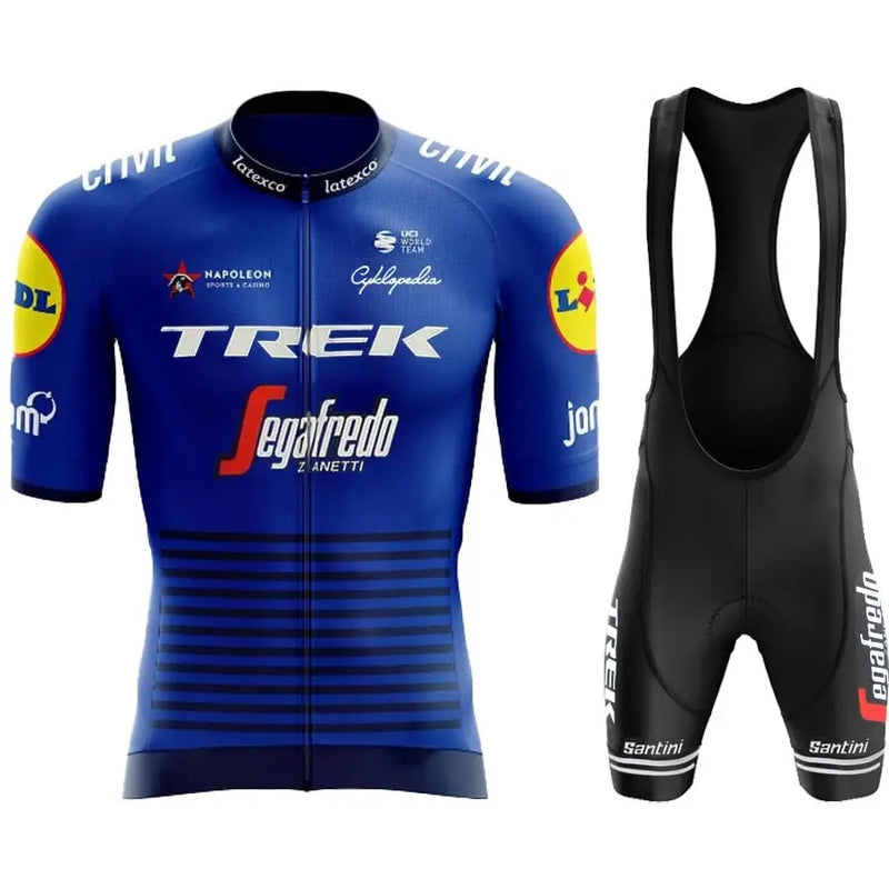 Conjunto Ciclismo Pro TREK LIDL - Desempenho e Conforto - Dinobike