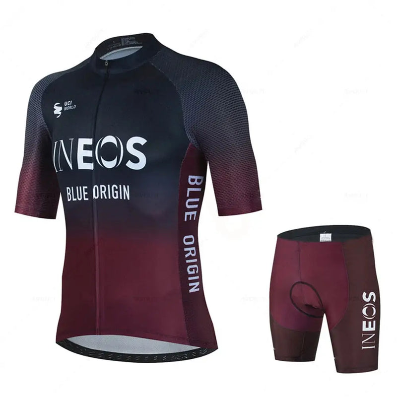 Conjunto de Ciclismo ProVenture 2023 calção sem alça - Dinobike