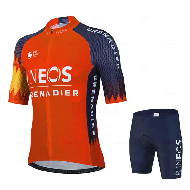 Conjunto de Ciclismo ProVenture 2023 calção sem alça - Dinobike