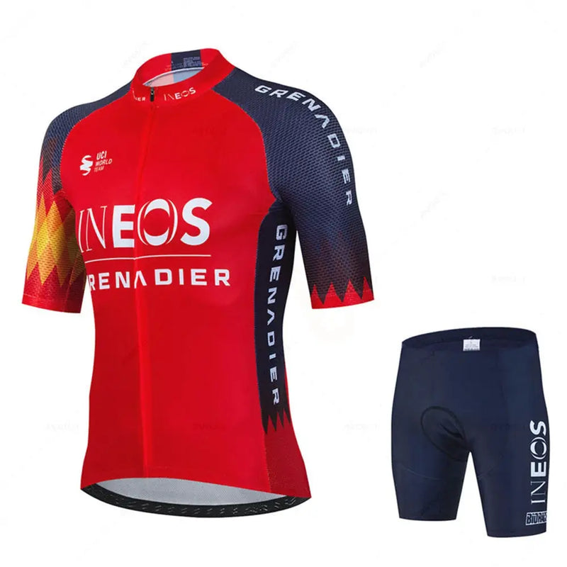 Conjunto de Ciclismo ProVenture 2023 calção sem alça - Dinobike