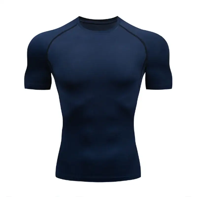 Fato de treino Fitness Masculino de Secagem Rápida e Respirável com Tecido Antissuor TAM - 3XL - Fato de treino fitness