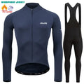 Conjunto de Roupa de Ciclismo Masculino de Inverno com Forro RAUDAX - 2024 - Dinobike