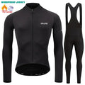 Conjunto de Roupa de Ciclismo Masculino de Inverno com Forro RAUDAX - 2024 - Dinobike