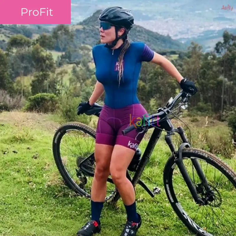 Kafitt Cyclone: Conjunto de Ciclismo Feminino para um Desempenho Poderoso - Dinobike