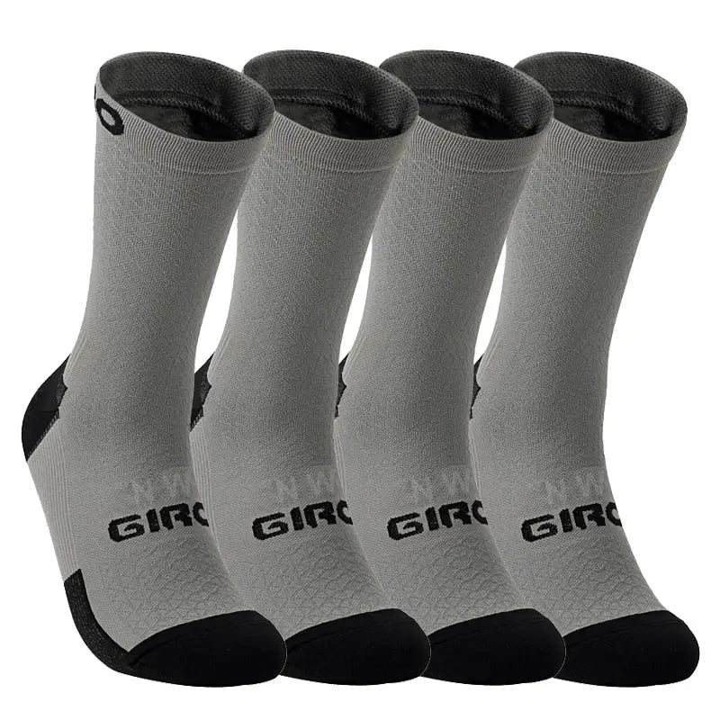 Kit com 4 pares de meias profissional GIRO PRO - Dinobike