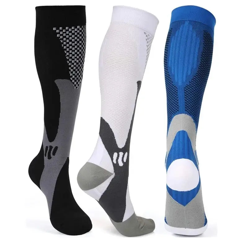 Kit de Meias FitStride Pro Compression - Dinobike