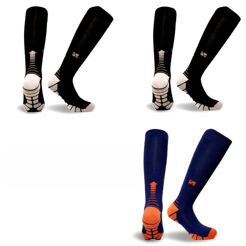 Kit de Meias FitStride Pro Compression - Dinobike