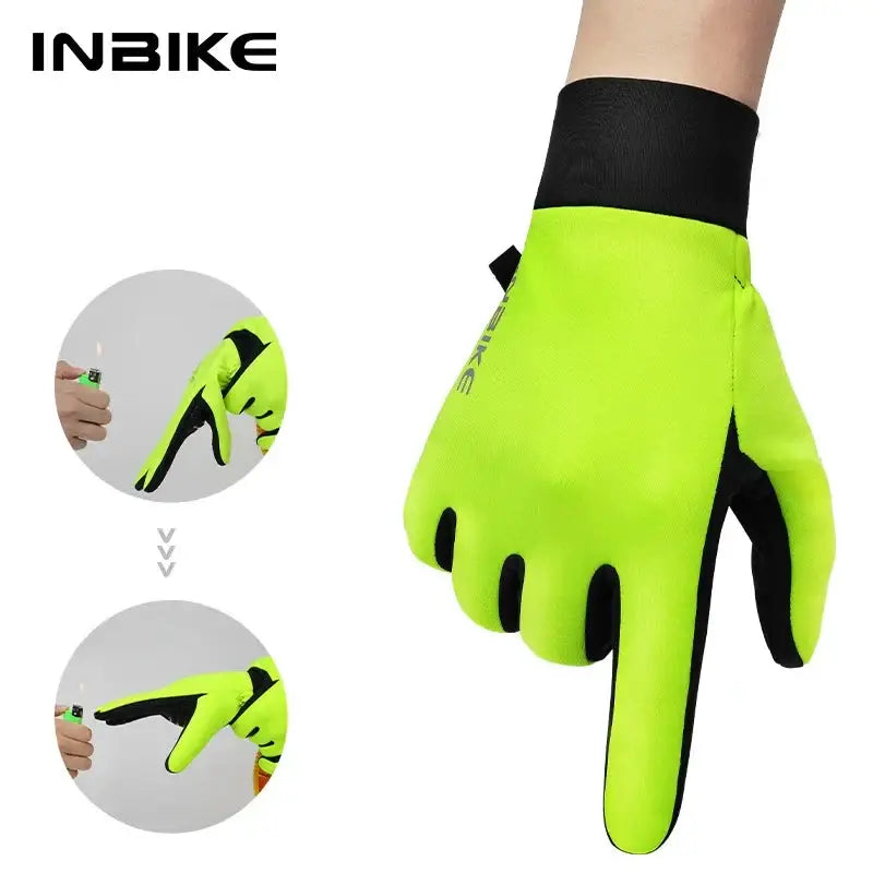 Luvas de Ciclismo de Inverno INBIKE – Proteção, Conforto e Tecnologia para Pedalar no Frio! - Dinobike