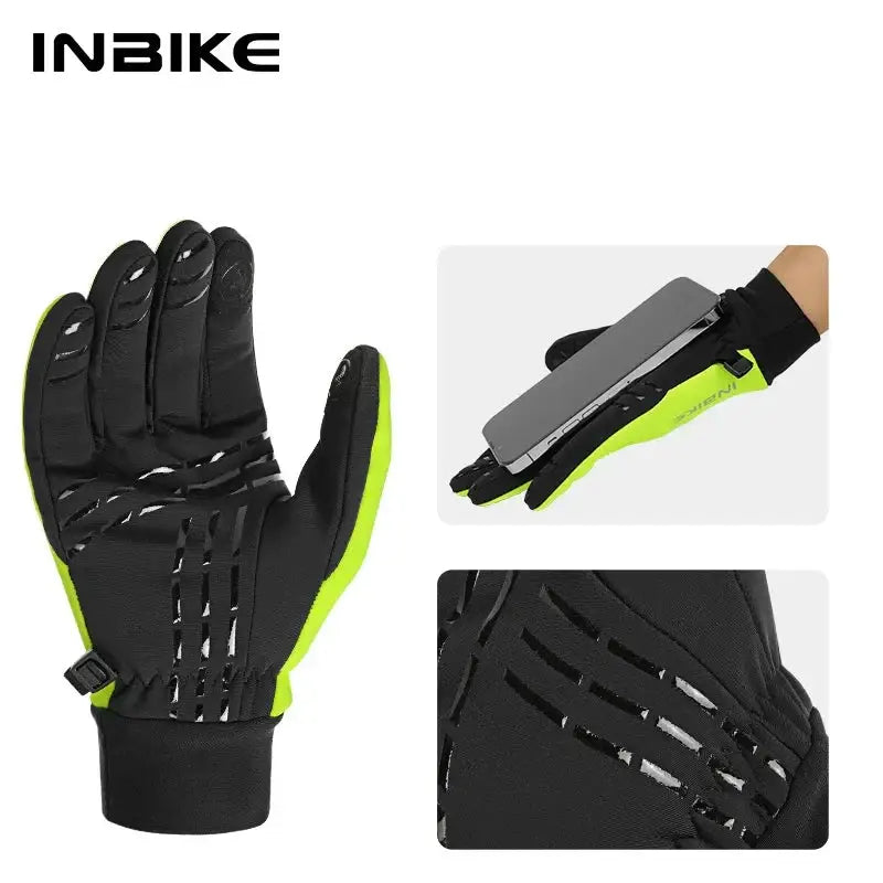 Luvas de Ciclismo de Inverno INBIKE – Proteção, Conforto e Tecnologia para Pedalar no Frio! - Dinobike