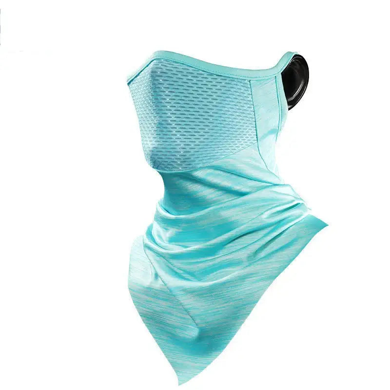 Máscara de Ciclismo UV Pro - Bandana Respirável e Leve - Azul / Tamanho único