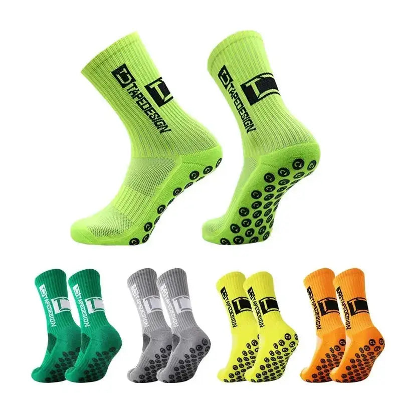 Meias DinoGrip Cycling Socks - Antiderrapantes e Quentes para Ciclismo - Meia de compressão