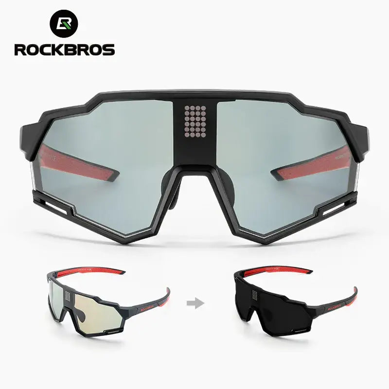 Óculos de Ciclismo Inteligentes ROCKBROS com Tecnologia de Mudança de Cor - SP280 / Smart PRO - Óculos