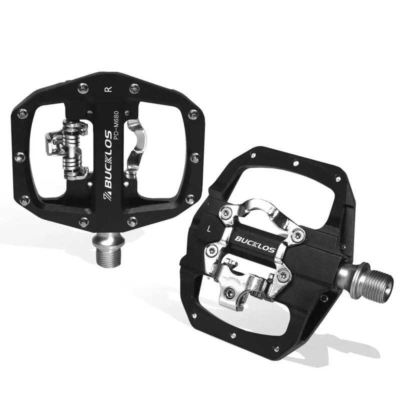 Pedais para Bicicleta de Montanha MTB Bike Pedal Dual Auto-locking SPD