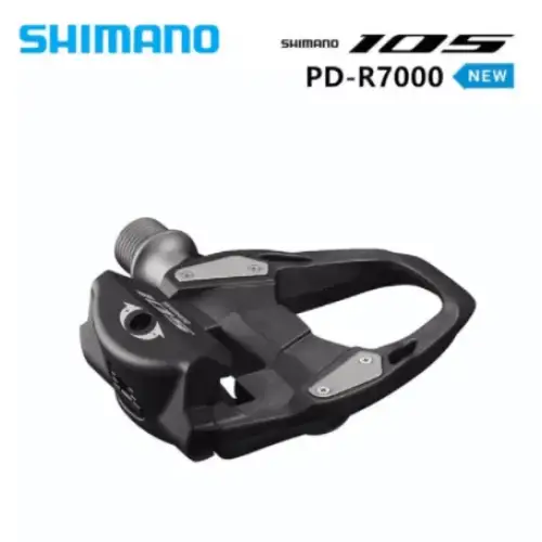 Pedais Shimano 105 PD R7000/R8000 - Pedais de Carbono Autolock para Bicicletas de Estrada - PD-R7000 - Pedal