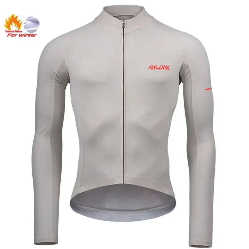 RAUDAX 2024 Camisola Mangas Longas Forro Térmico Ciclismo de Estrada - Dinobike