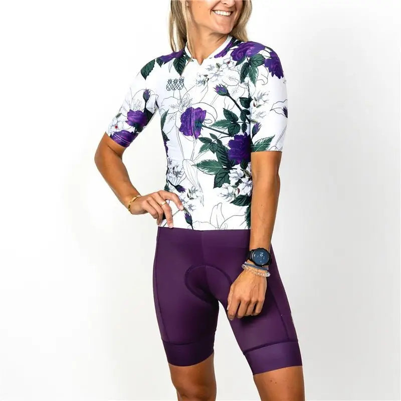 Conjunto de ciclismo feminino - Dinobike