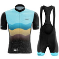 Roupa de Ciclismo PRO HUUB - Desempenho e Conforto Profissional - Azul degradê / XS - Conjunto de Ciclismo