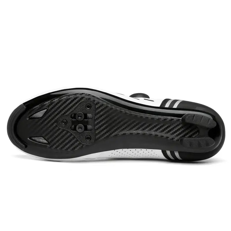 Sapatos de Ciclismo Speed - Sapatilhas para Estrada com Fecho Elástico Solado de Nylon e Compatibilidade com Cleats