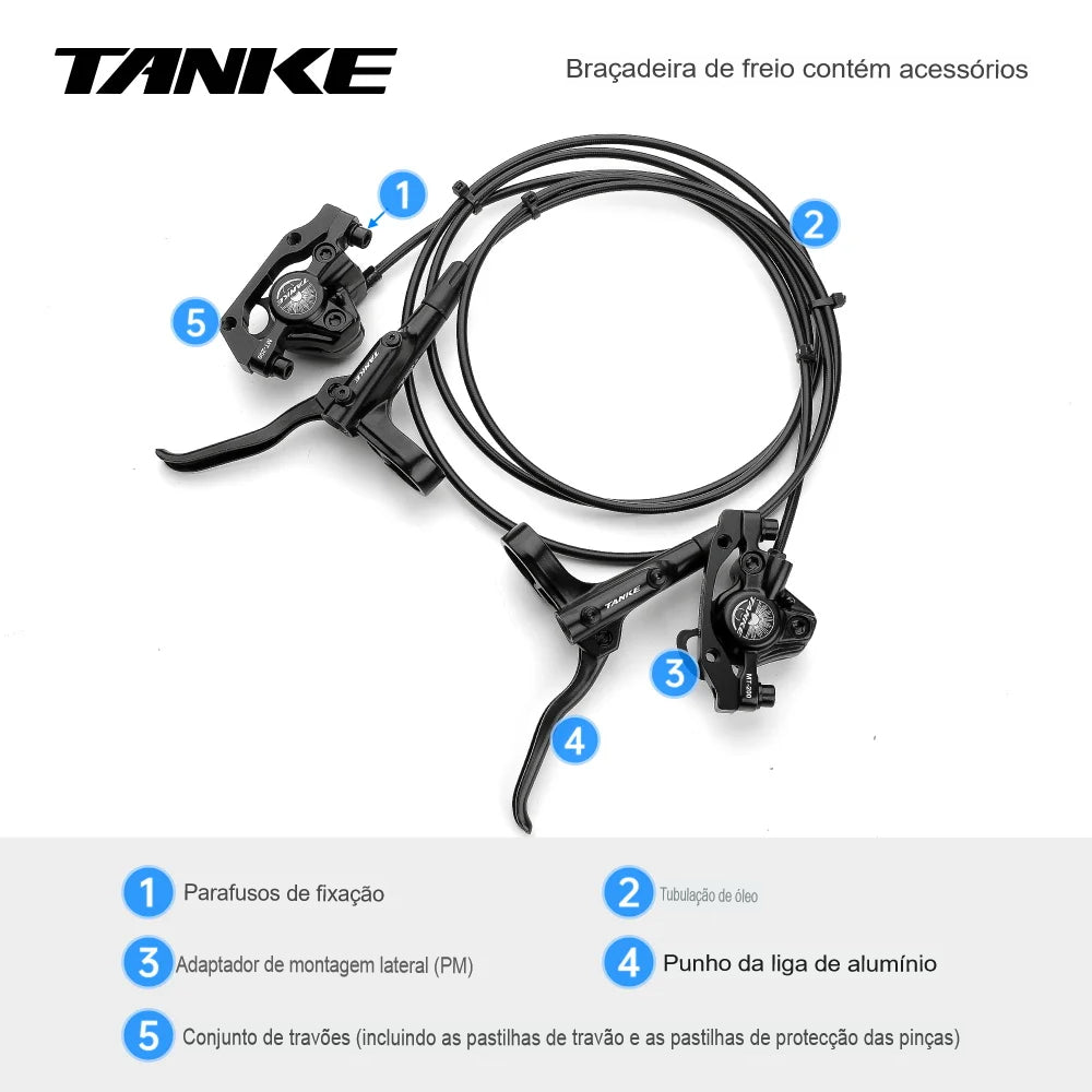 Travão Hidráulico de Disco para Bicicleta MT200 – MTB e Estrada