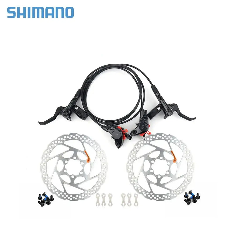 Travões a Disco Hidráulicos Shimano DEORE M6100 – 2 Pistões com Pastilhas de Resina (RFLR/LFRR) - Travão Hidráulico